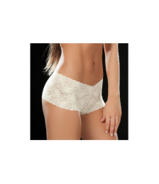 Boyshort dentelle blanc - MAL90WHT